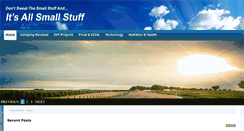 Desktop Screenshot of itsallsmallstuff.net